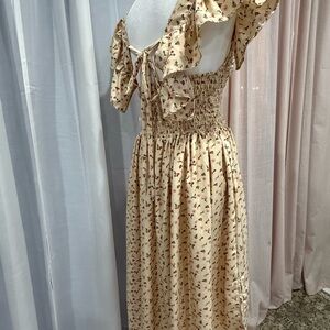 Floral Off-Shoulder Dress